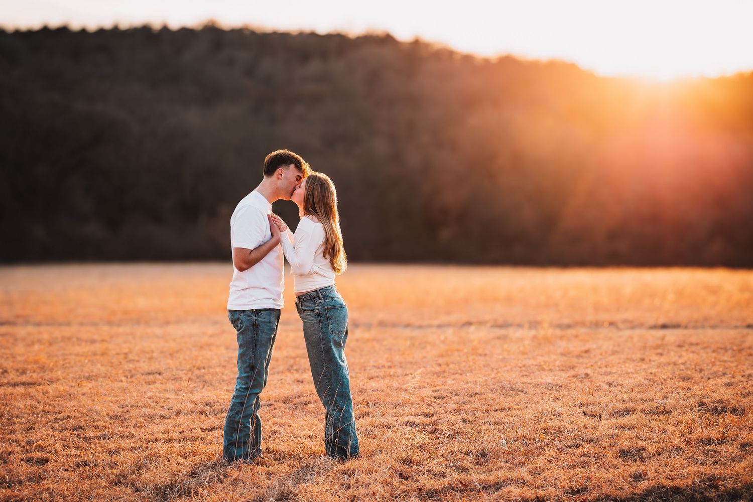 Surprise proposal photos Topeka KS Cedar Crest  engagement photos