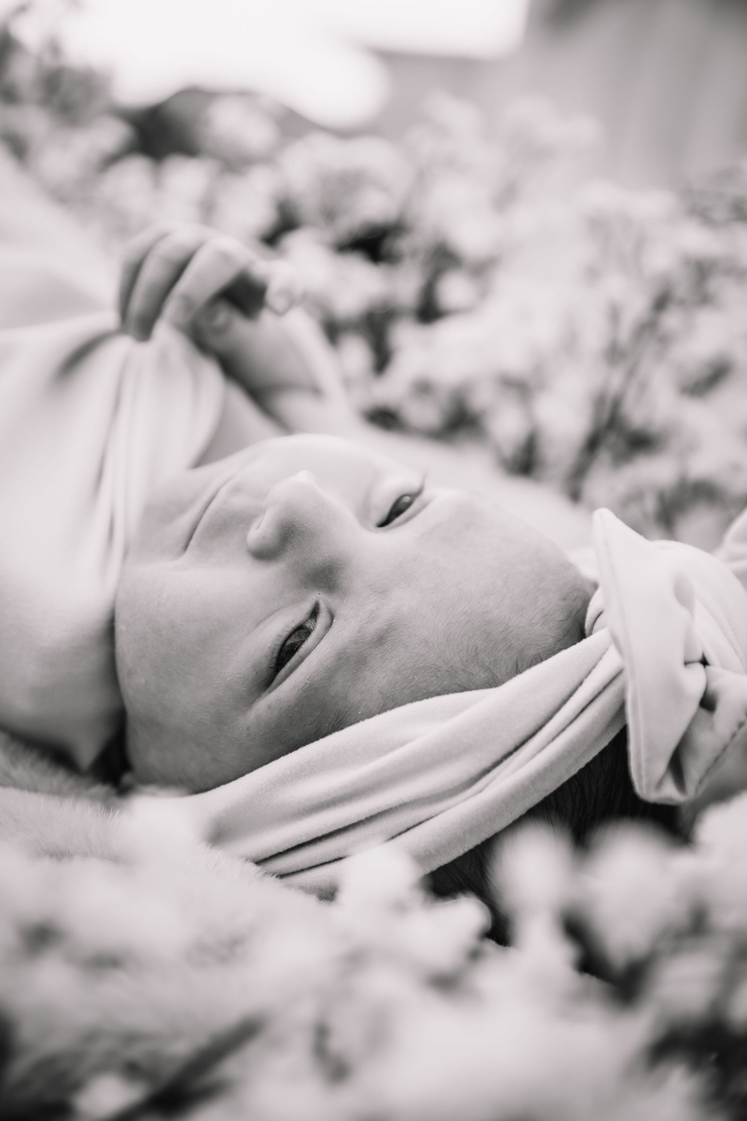 Newborn girl photos Topeka KS Ward Meade Park, Old Prairie Town
