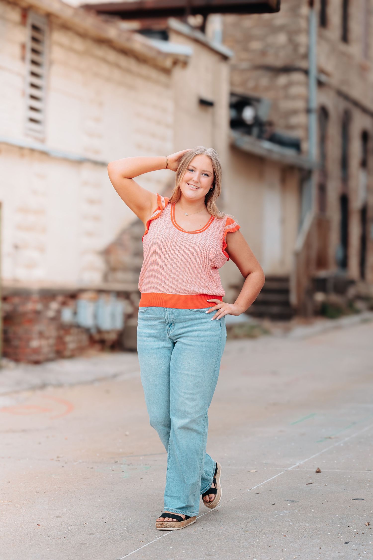 Topeka KS Kansas Downtown Photos Senior Girl
