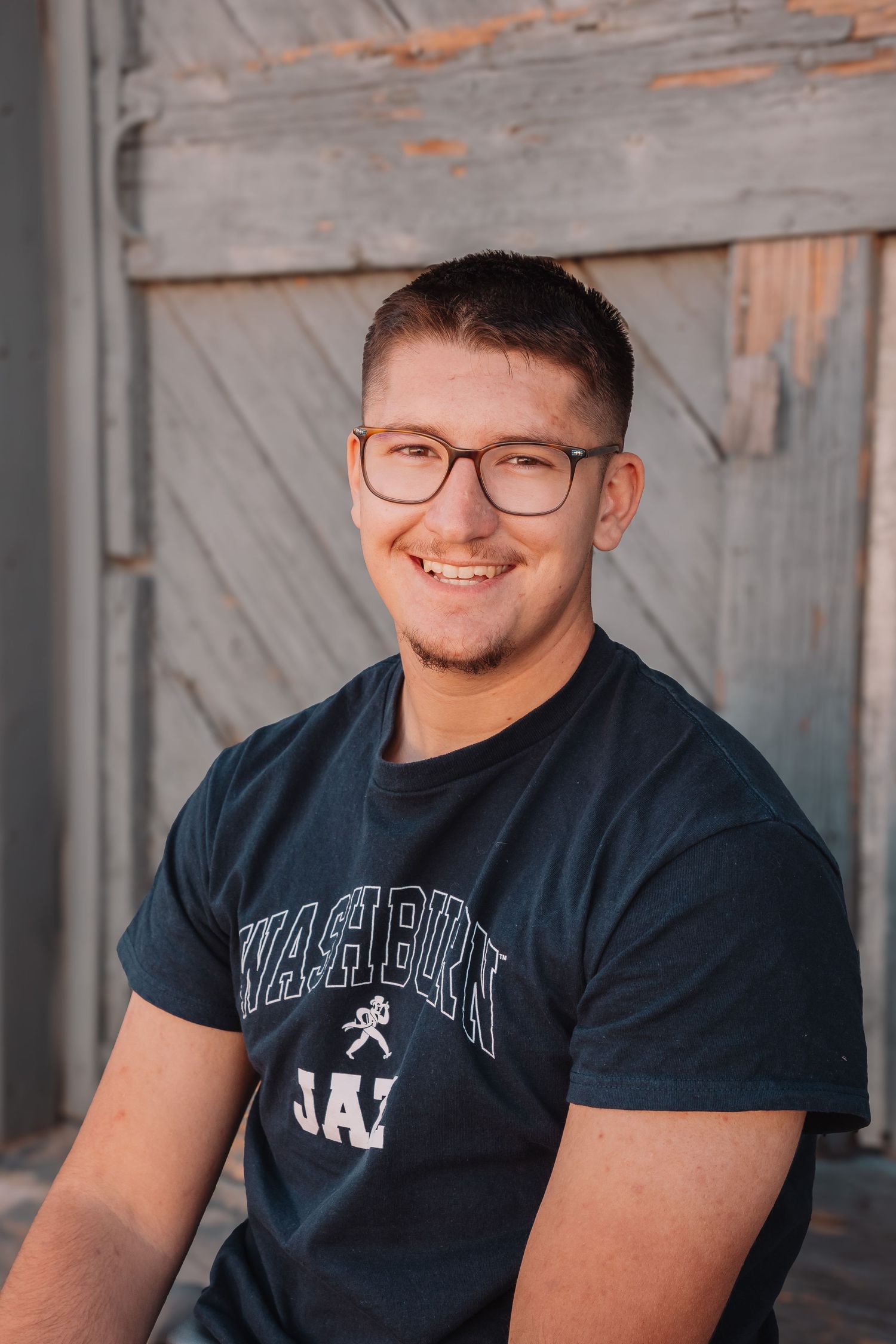 Summer senior photos boy Topeka KS Kansas