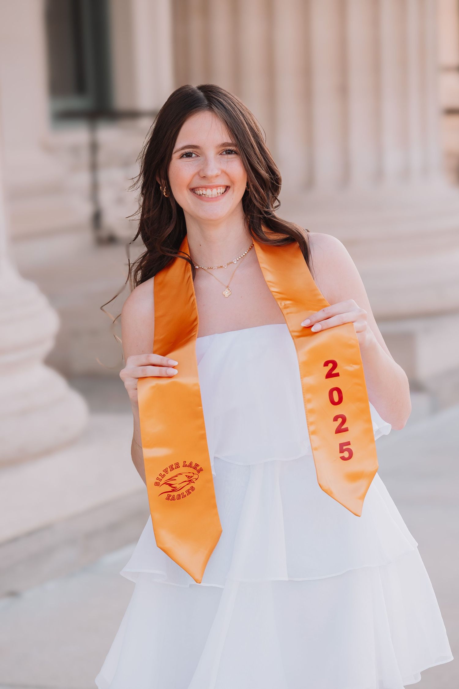 Topeka KS Kansas Capitol Cap and Gown photos Graduation photos Silver Lake.
