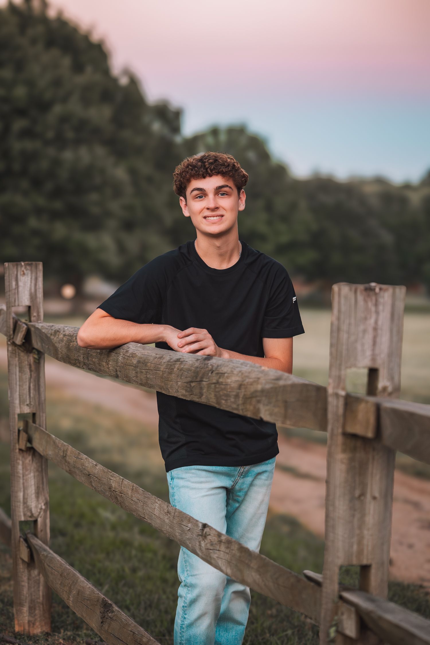 Summer senior photos boy Topeka KS Kansas