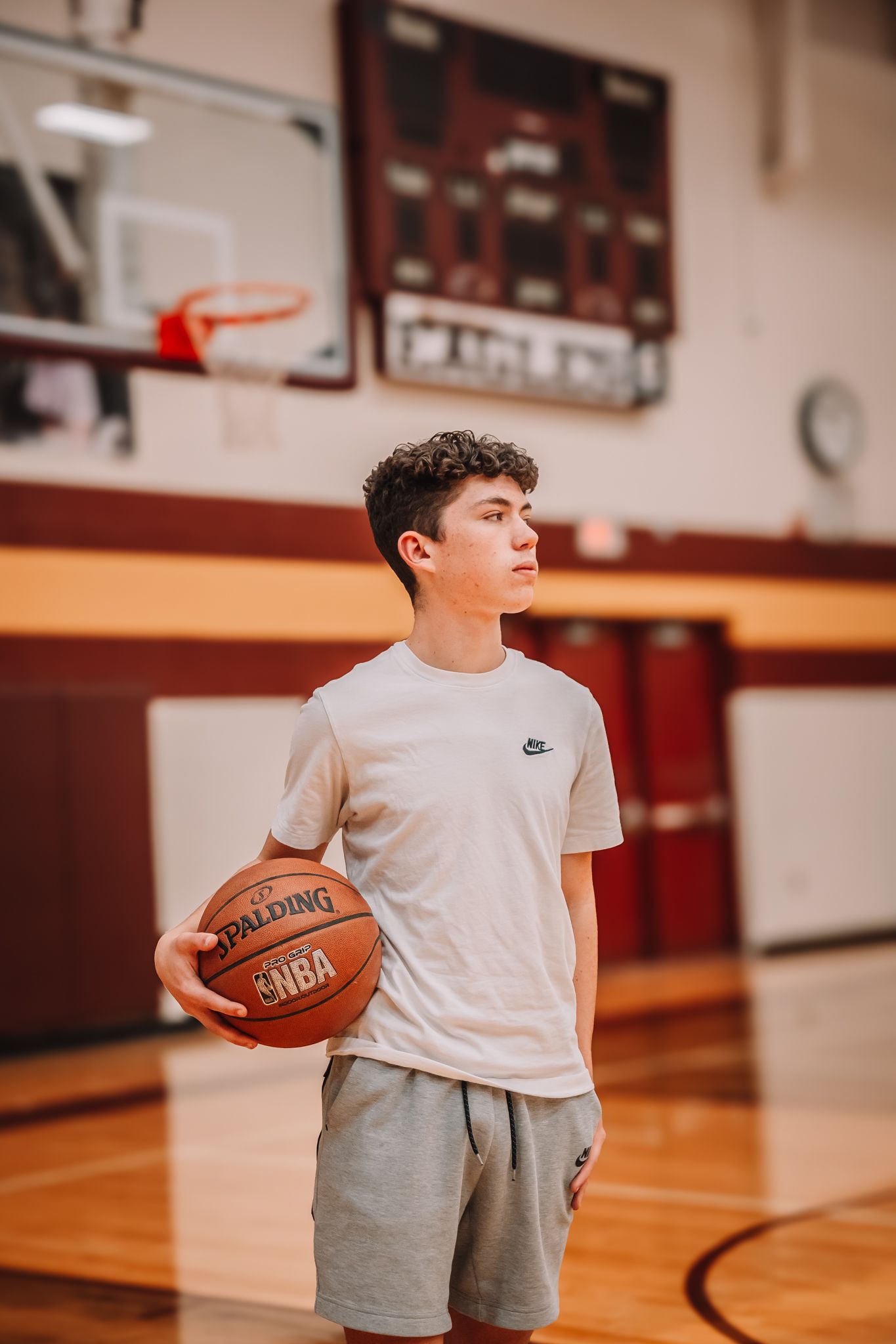 Basketball Photos in Gym Silver Lake Kansas KS