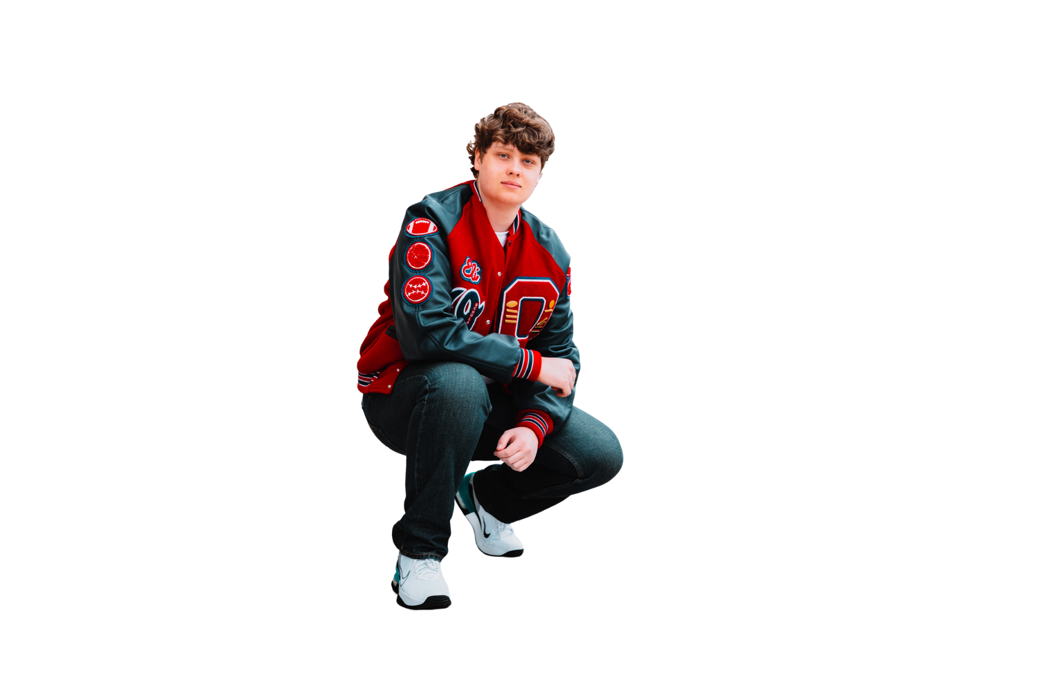 Summer senior photos boy Topeka KS Kansas