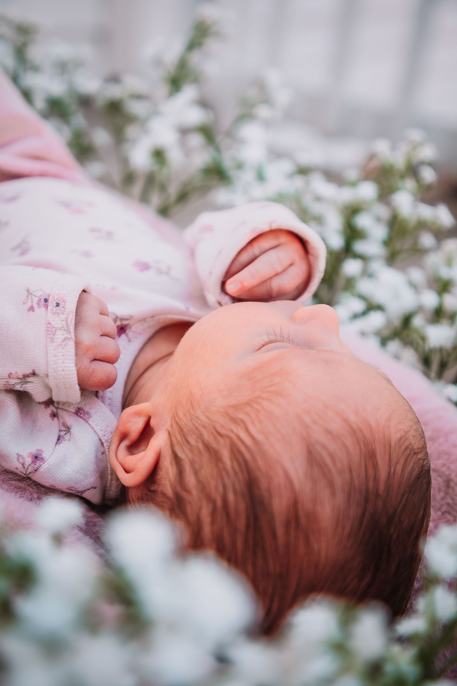 Newborn girl photos Topeka KS Ward Meade Park, Old Prairie Town