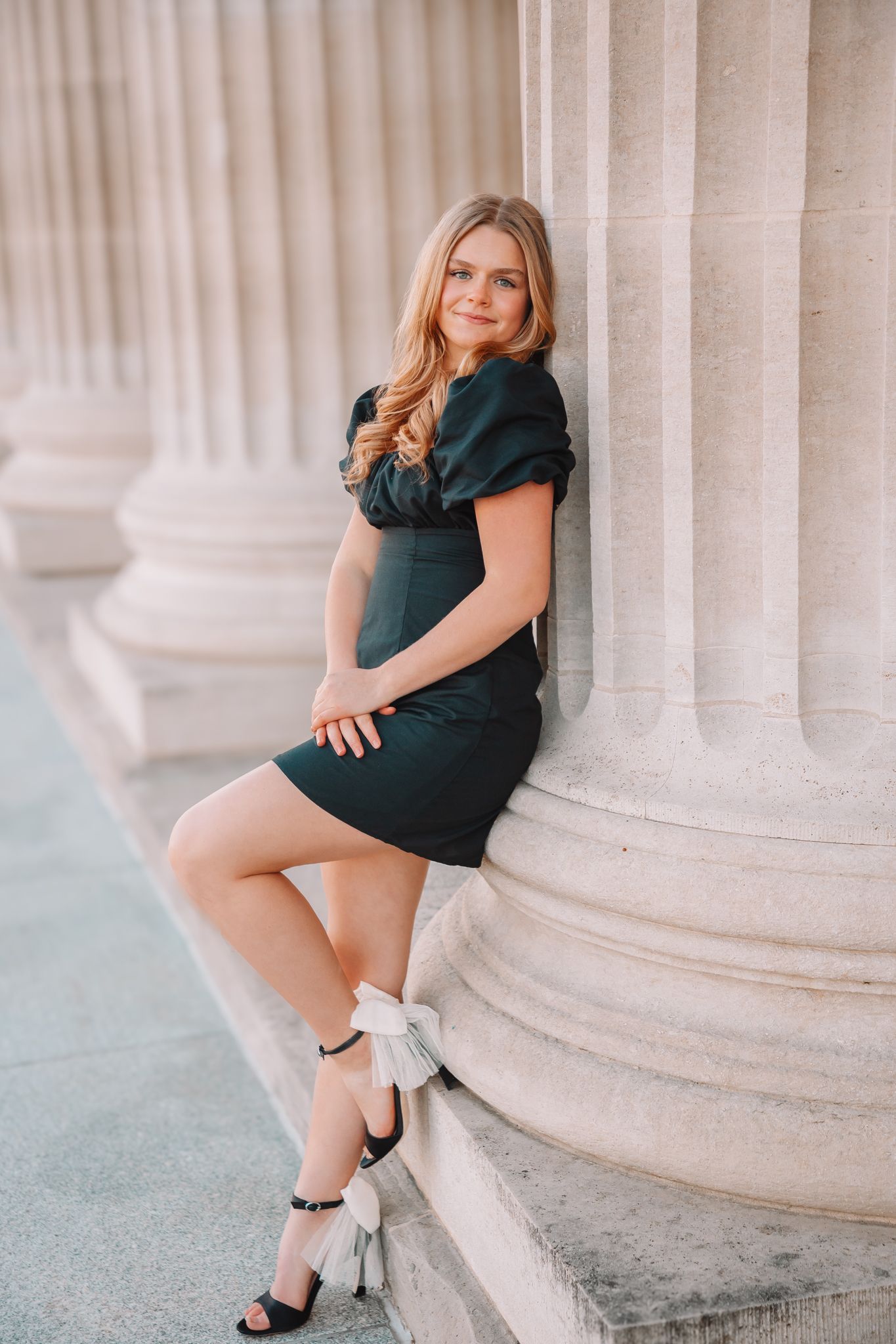 Senior Photos girl Topeka KS Topeka Capitol