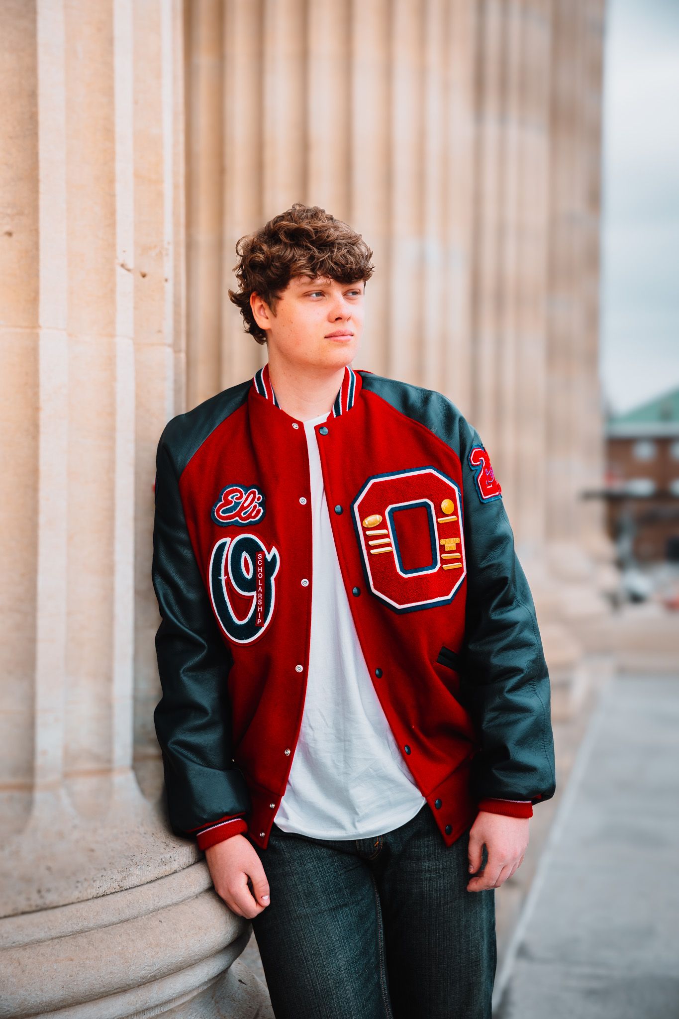 Summer senior photos boy Topeka KS Kansas