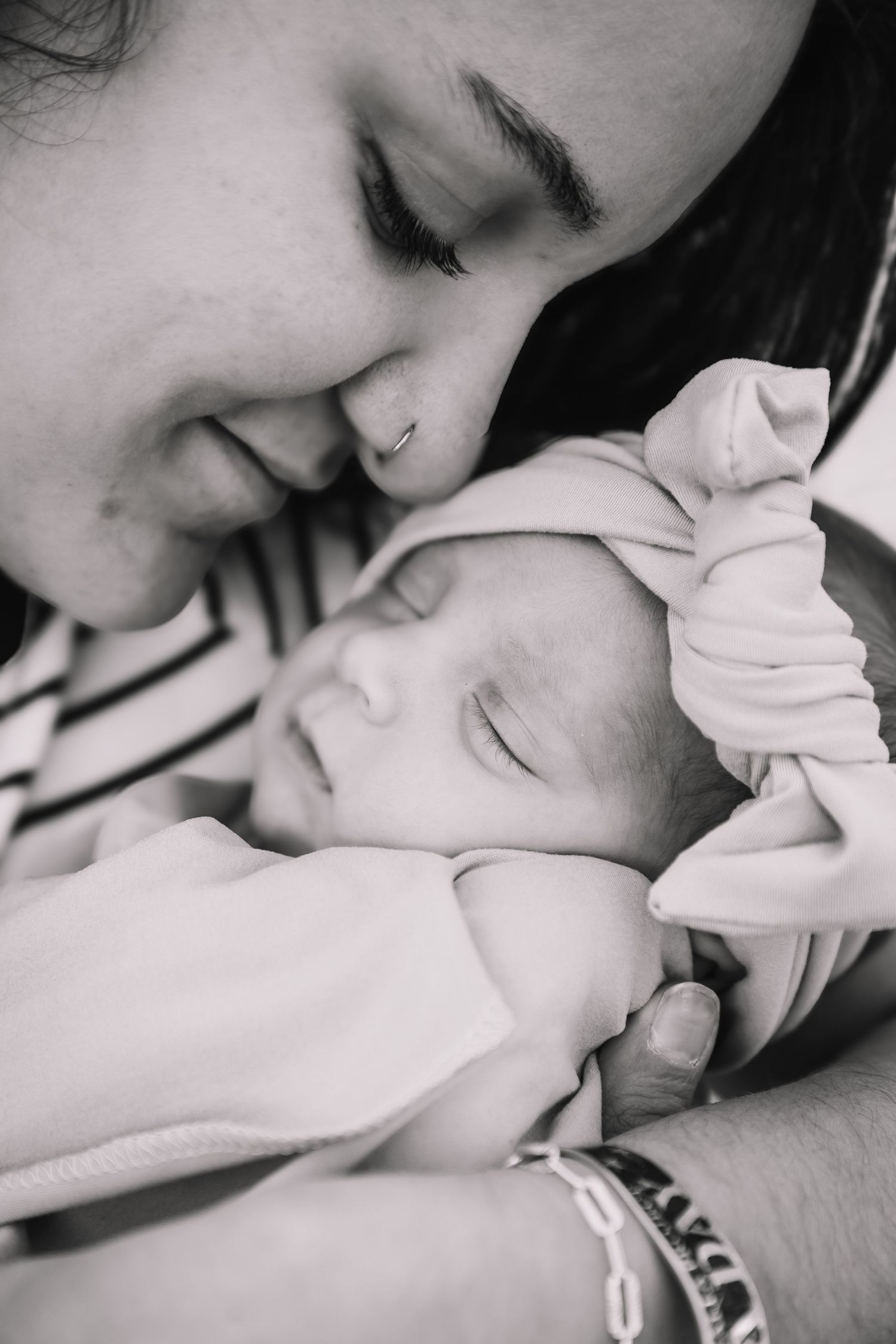 Newborn girl photos Topeka KS Ward Meade Park, Old Prairie Town