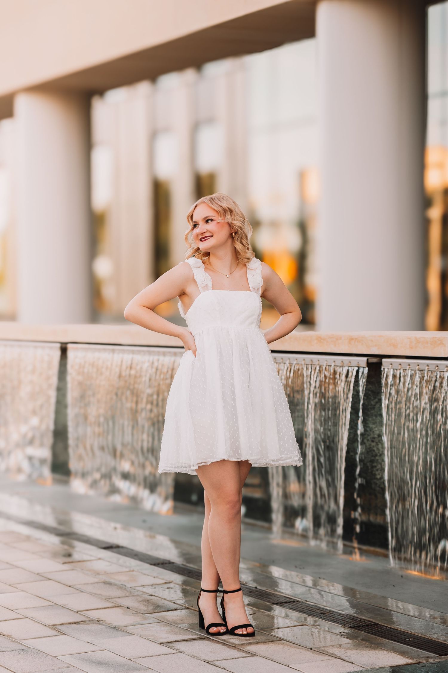 Senior Photo Downtown Topeka, KS Abeni Rene Photography