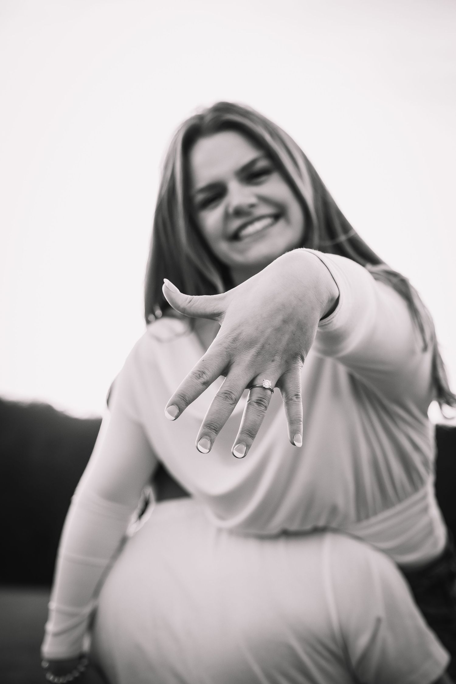 Surprise proposal photos Topeka KS Cedar Crest  engagement photos