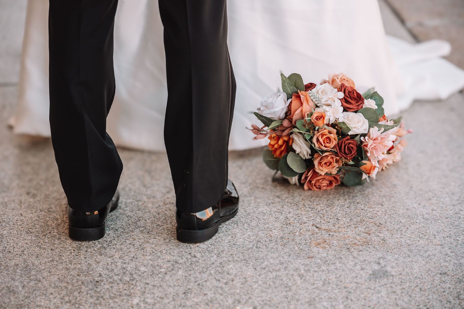 Topeka Capitol Wedding Portraits