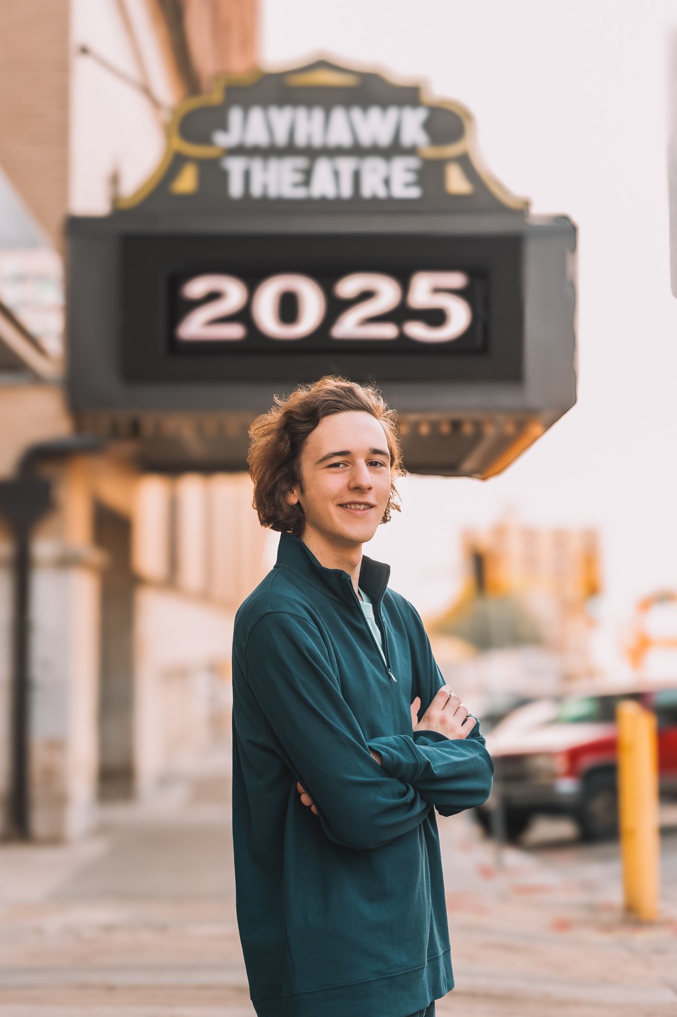 Summer senior photos boy Topeka KS Kansas