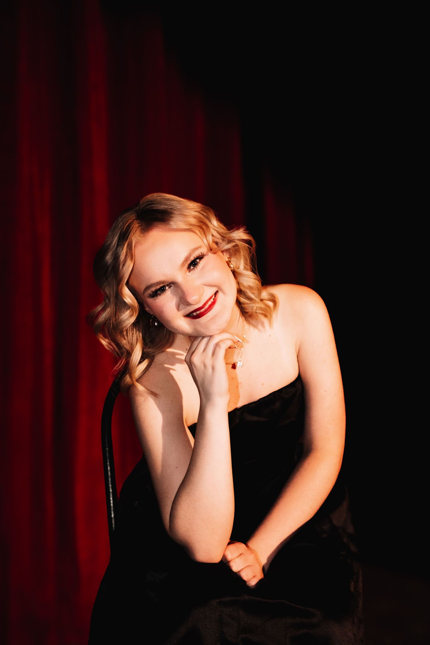 Senior Photo Topeka Civic Theatre Topeka, KS Abeni Rene Photography