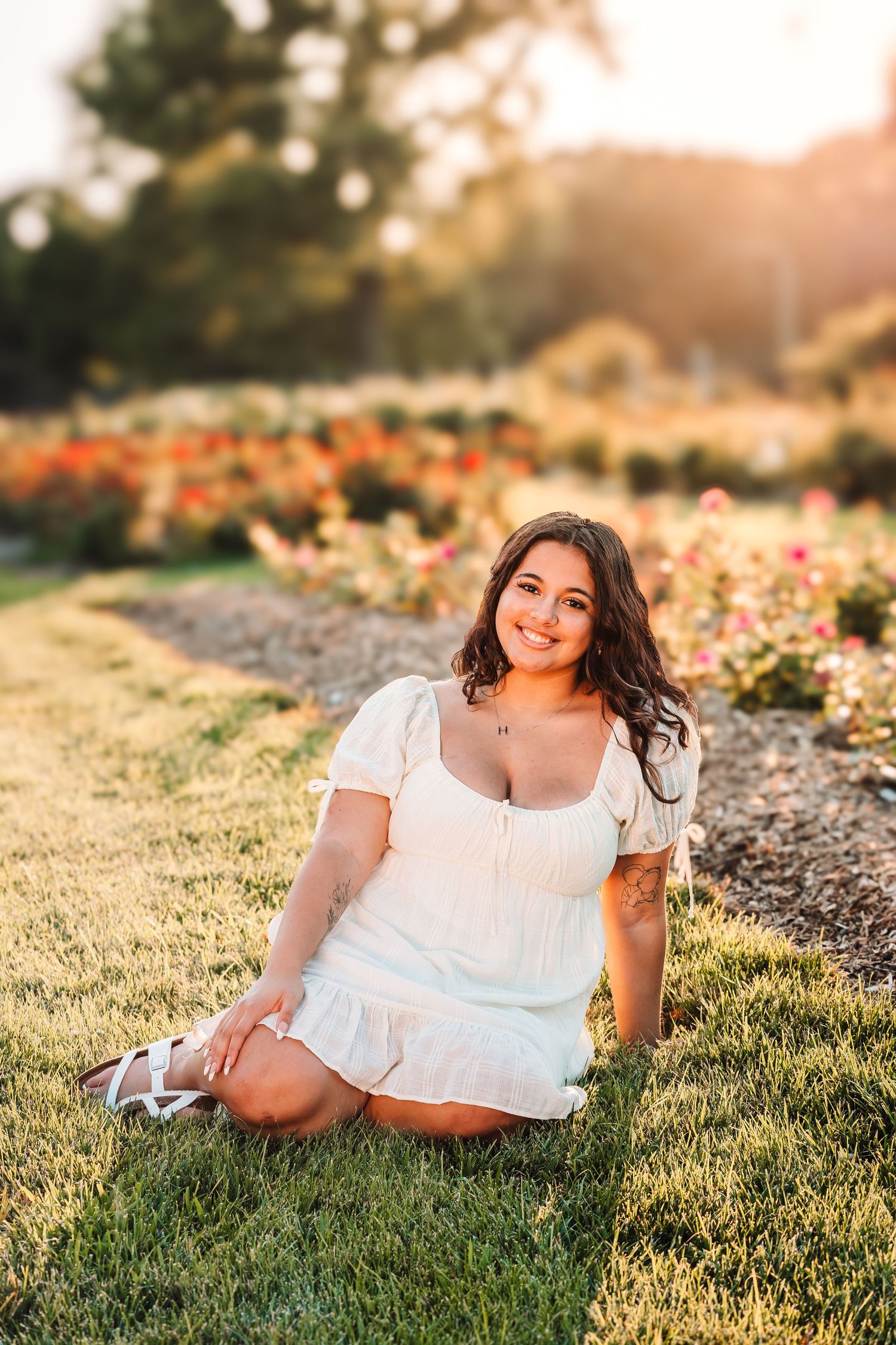 Girl Senior Photo Abeni Rene Photography Topeka, KS  Reinisch Rose Garden