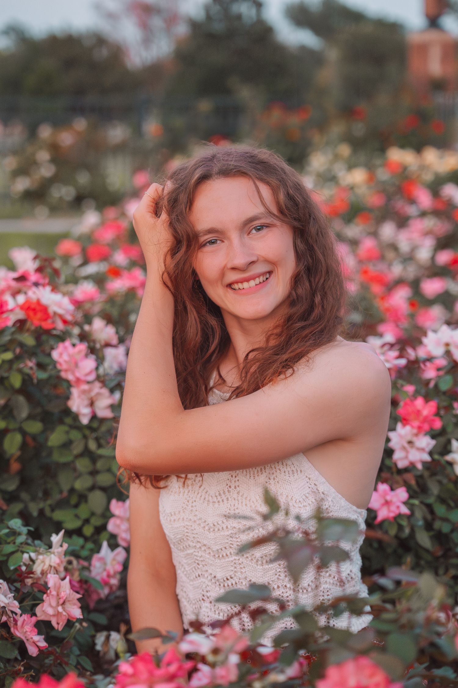summer senior photos girl Topeka KS Kansas