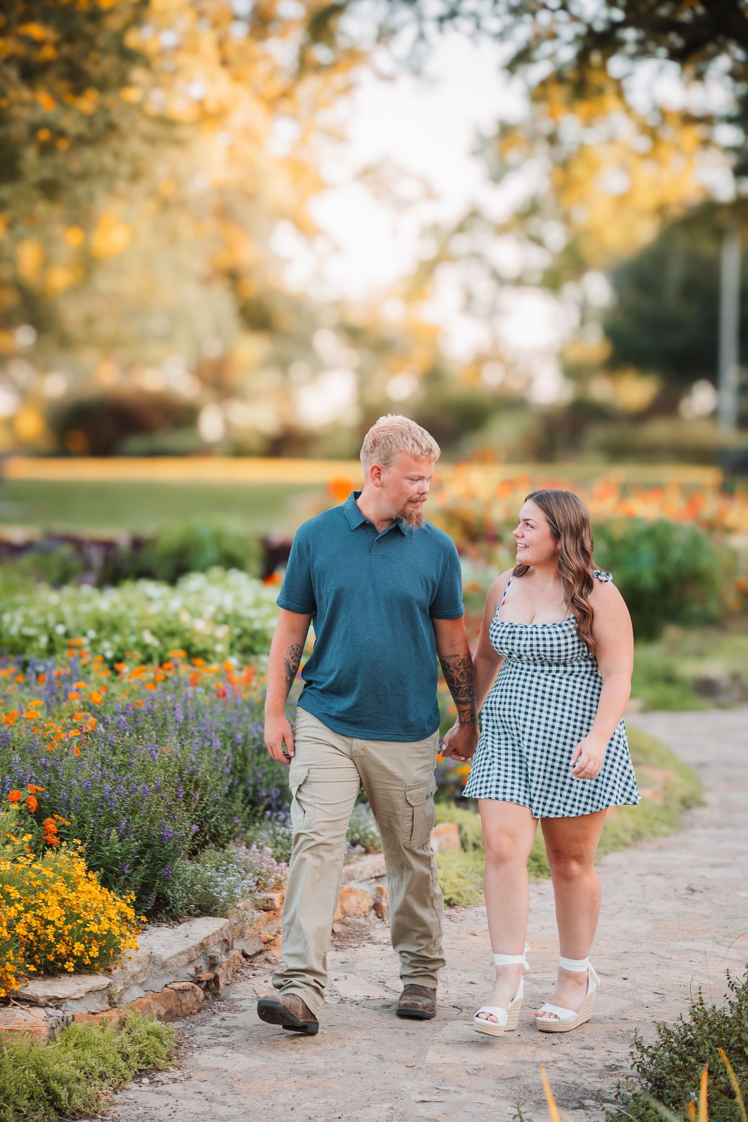 Couple's Portrait, Topeka, KS Gage Park