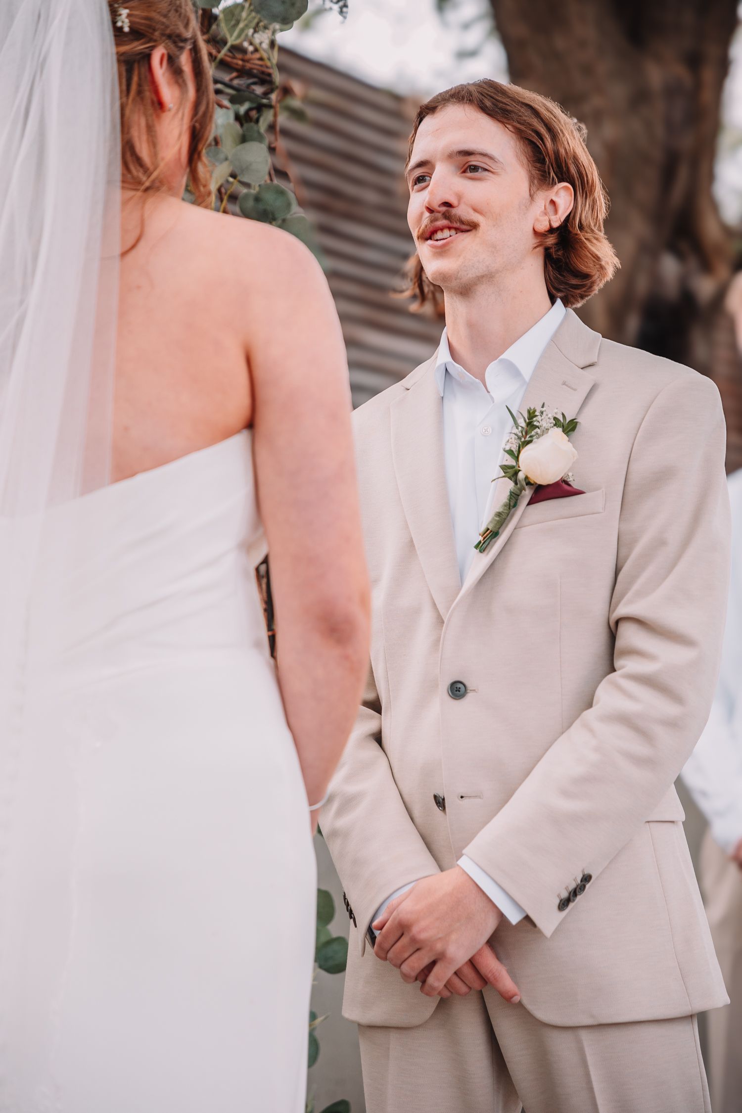 Wedding Ceremony in Kansas at the Foundry.