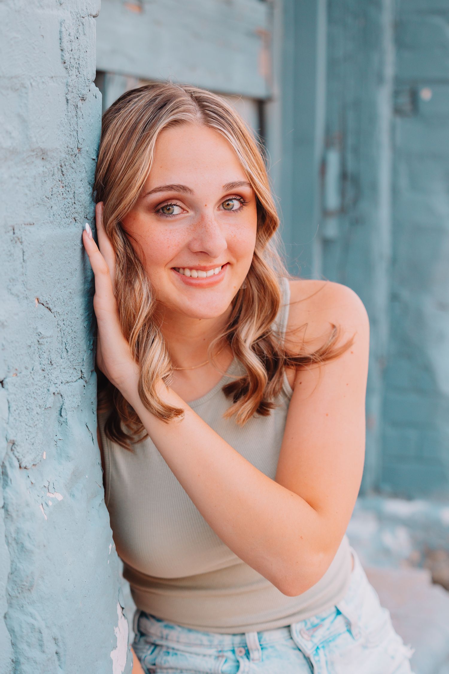 Summer senior photos girl Topeka KS Kansas