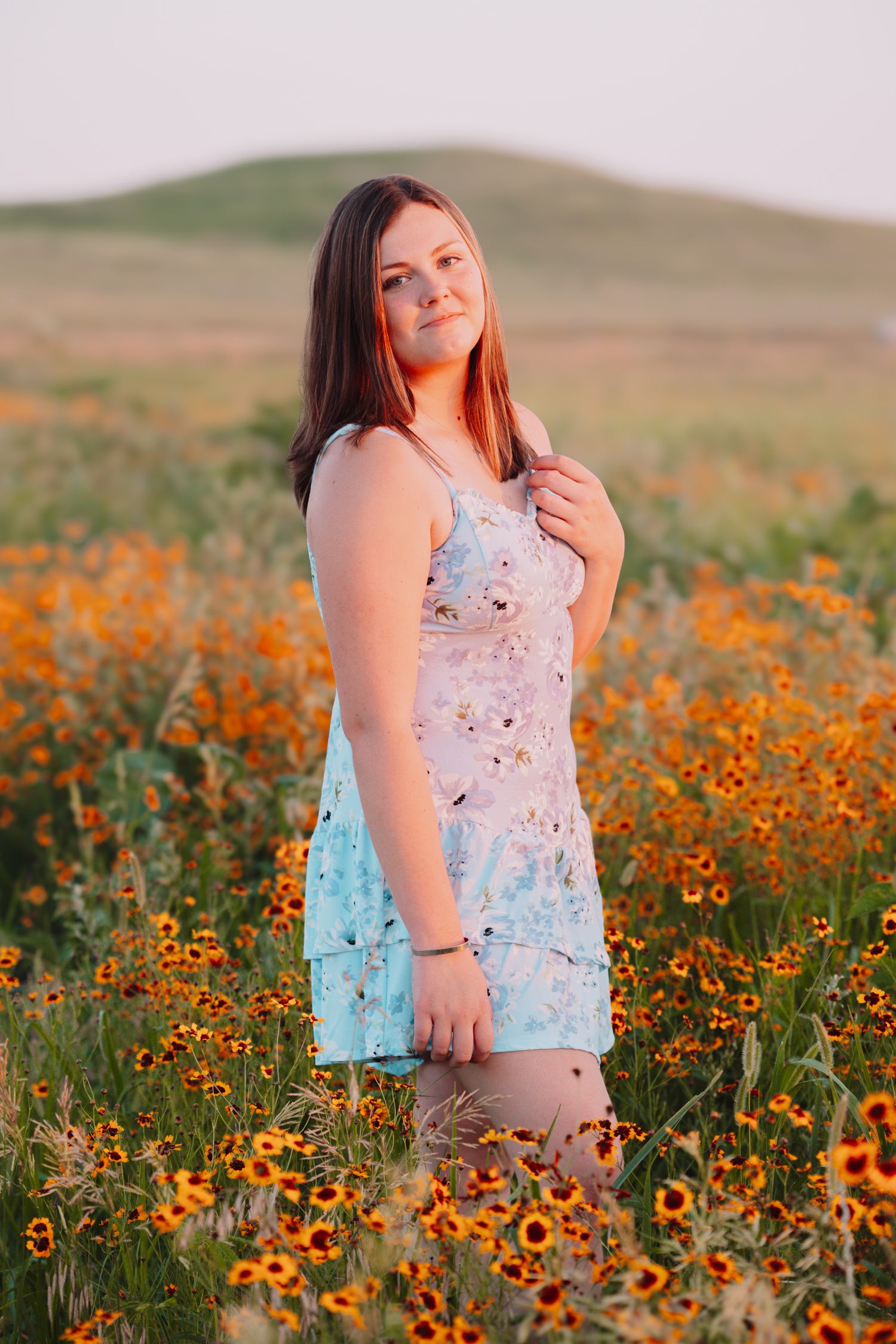 Silver Lake Graduate Photos Topeka KS Kansas Flint Hills Floral