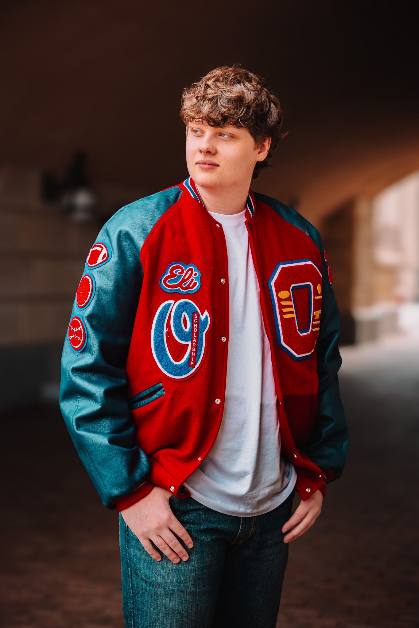 Summer senior photos boy Topeka KS Kansas
