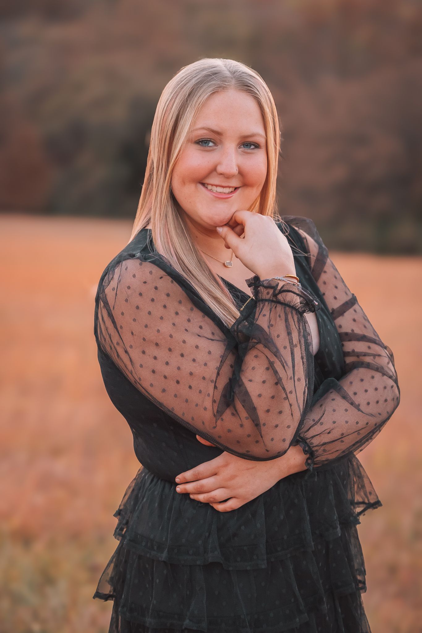 Topeka KS Kansas fall Photos Senior Girl