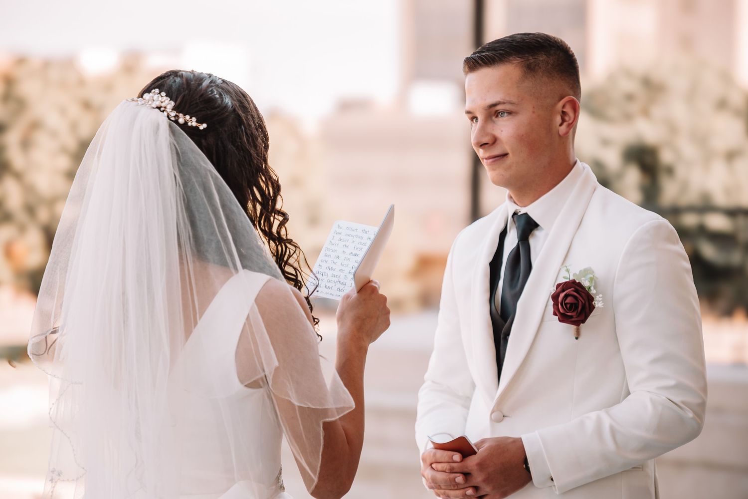Topeka Capitol Wedding Portraits