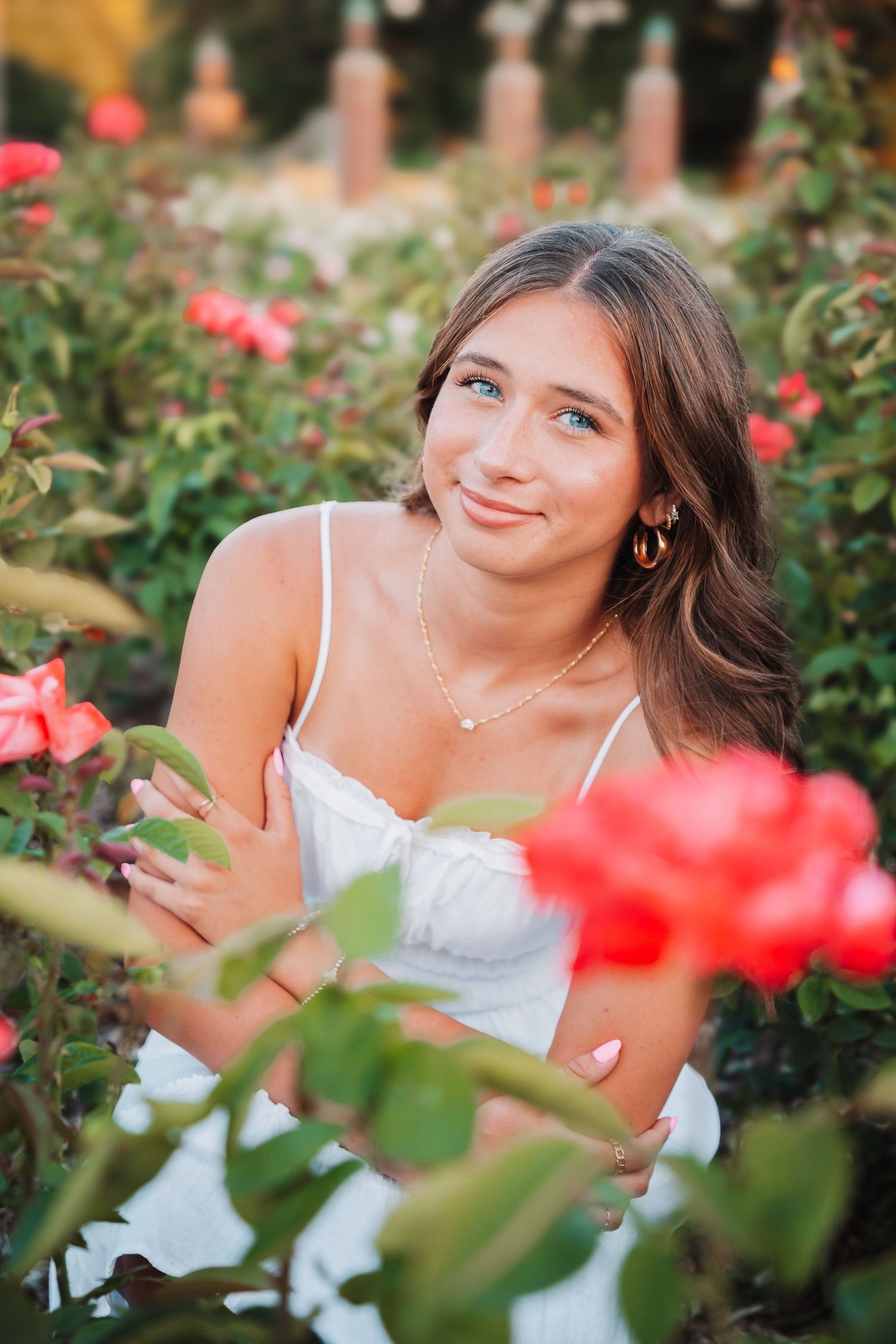 Senior Photo Rose Garden Gage Park Topeka KS