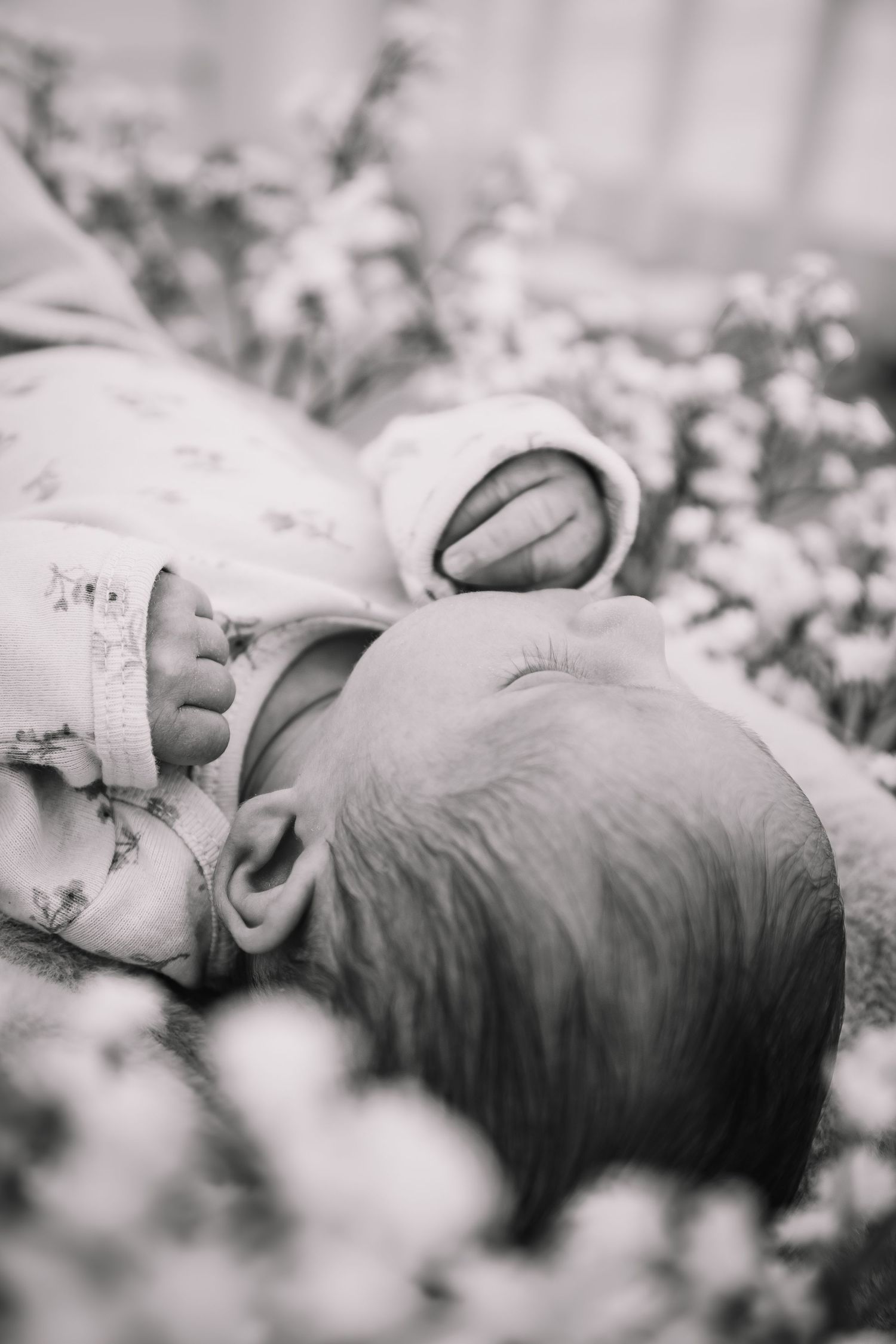 Newborn girl photos Topeka KS Ward Meade Park, Old Prairie Town