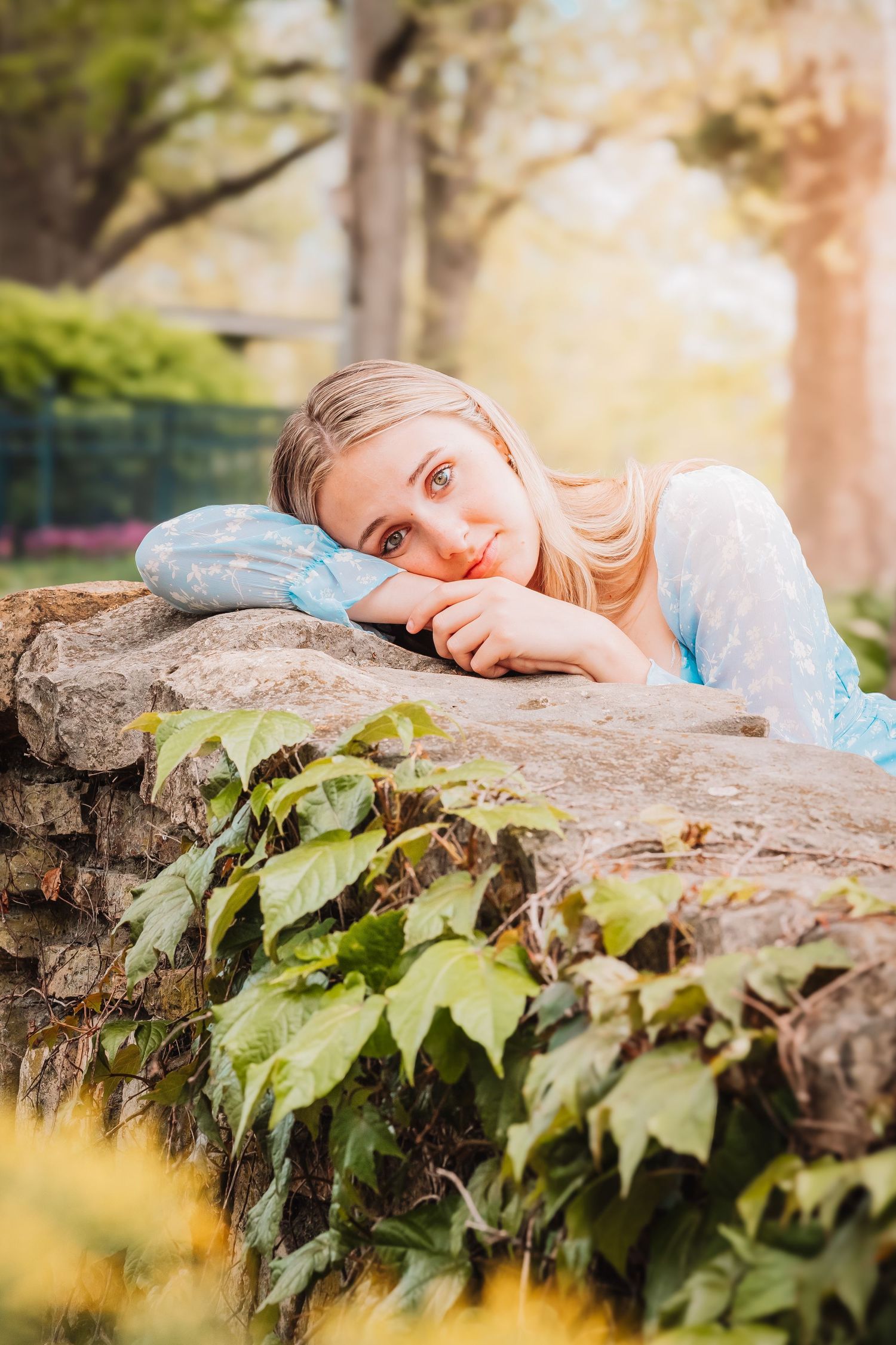 Gage Park Senior Photos Girl Topeka KS Kansas