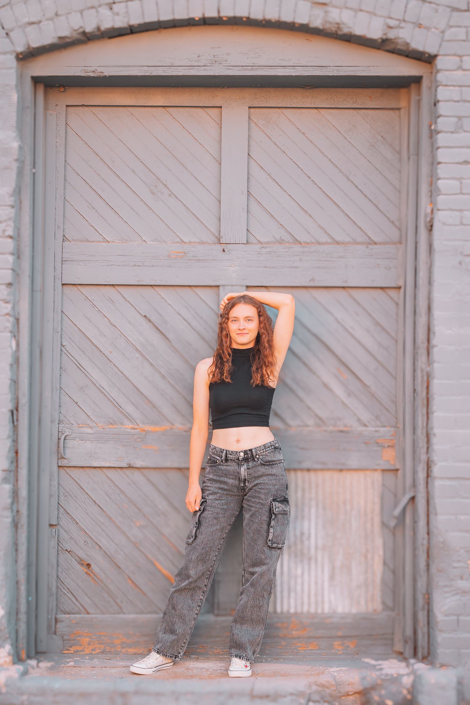 summer senior photos girl Topeka KS Kansas