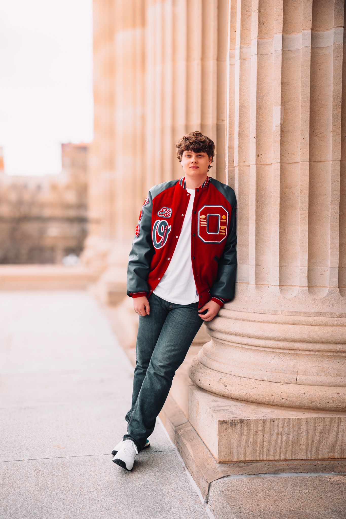 Summer senior photos boy Topeka KS Kansas