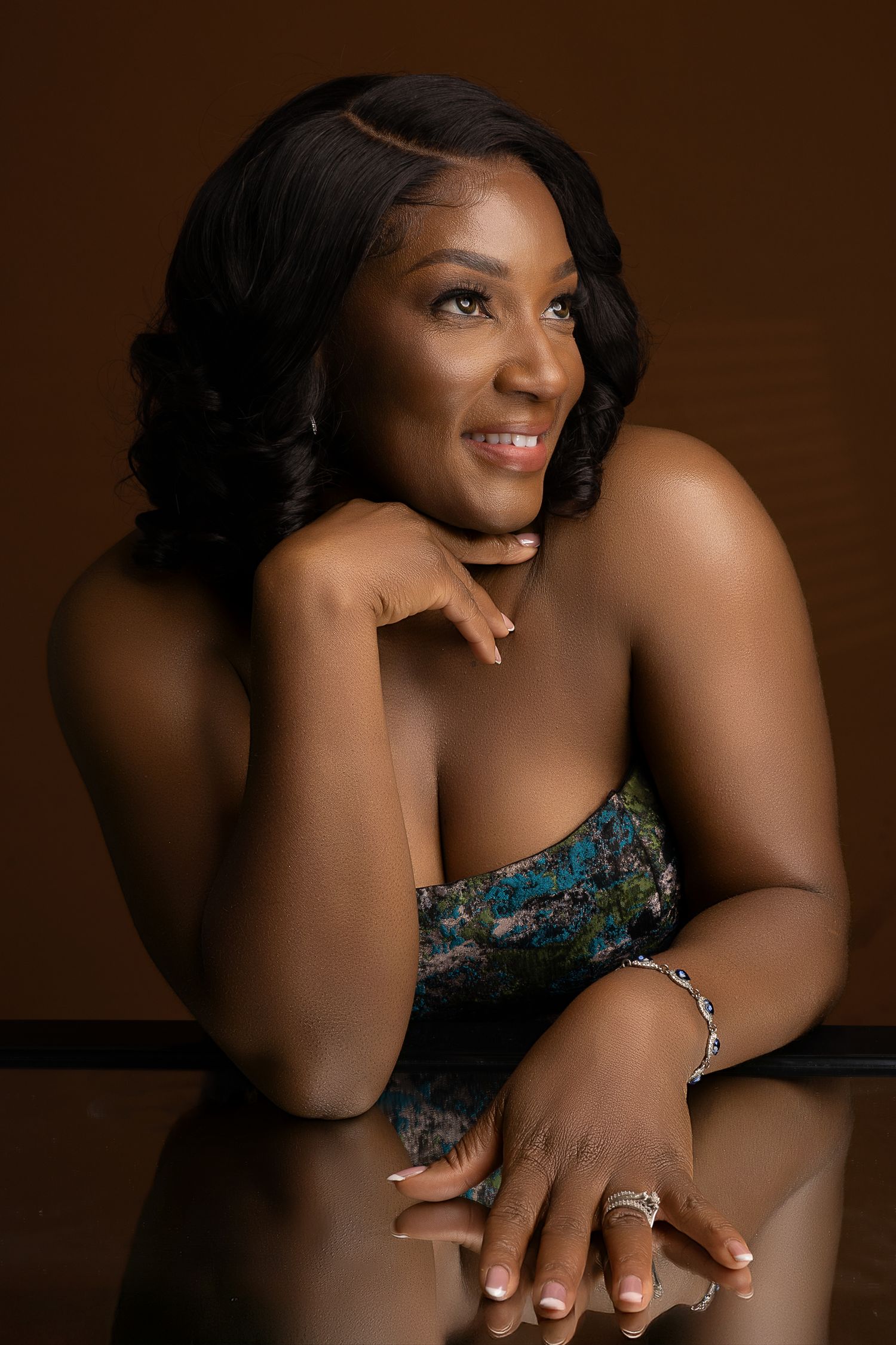 Creative portrait photography showcasing personality, emotion, and natural expression with professional lighting by Naysview Entertainment.