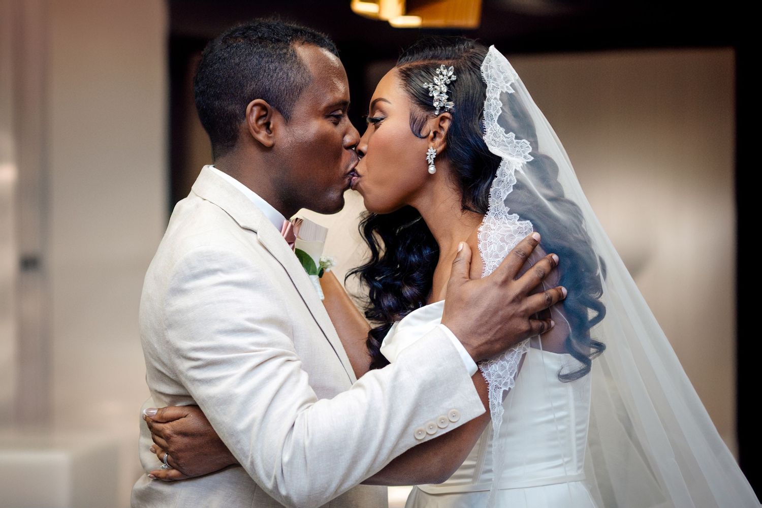 Romantic and joyful moments from weddings, highlighting the love and celebration between couples and their families on their special day.