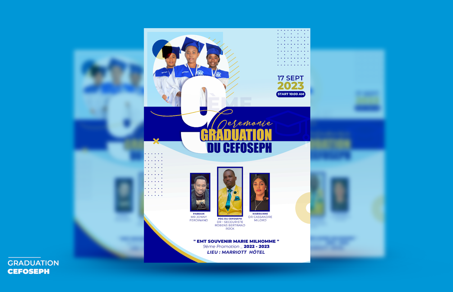Creative and visually striking graphic design work that combines colors, shapes, and typography to communicate messages effectively.