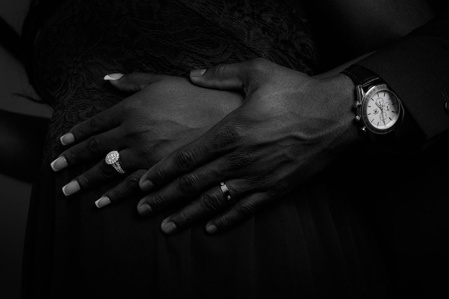 Romantic and joyful moments from weddings, highlighting the love and celebration between couples and their families on their special day.