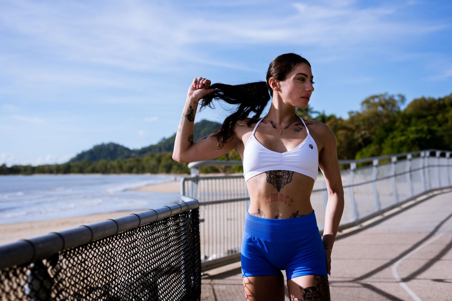 Athletic wear, fashion photographer cairns fnq