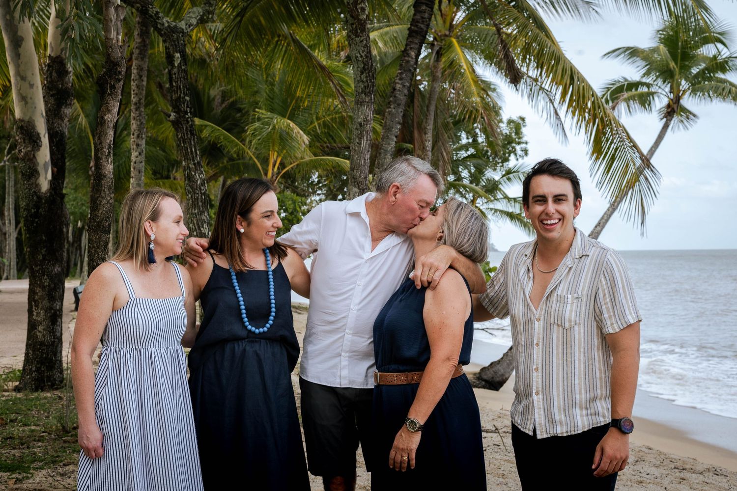 Family photos by the beach, The Tone Curve Cairns copyright