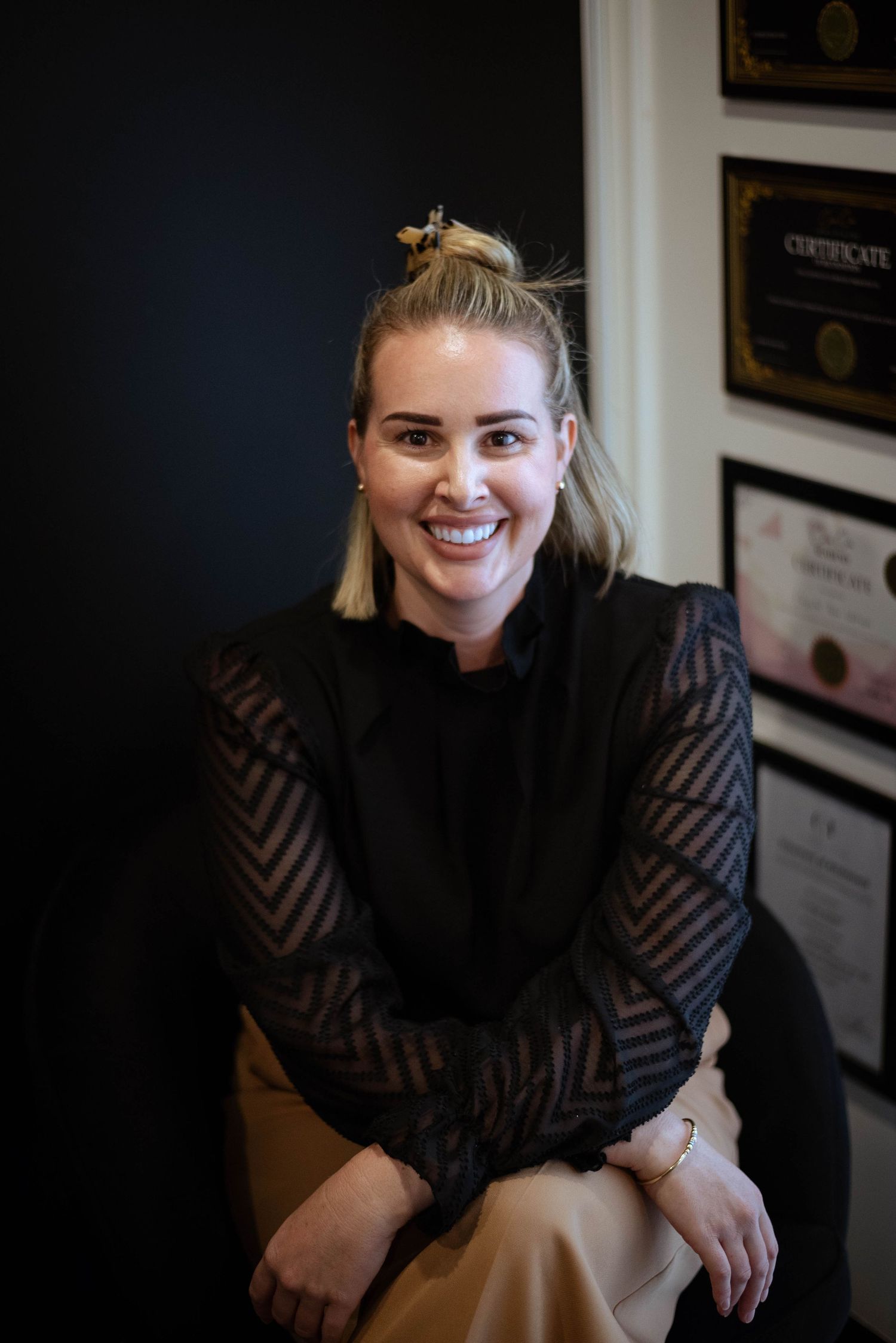 Business Branding headshot. The Tone Curve Cairns copyright