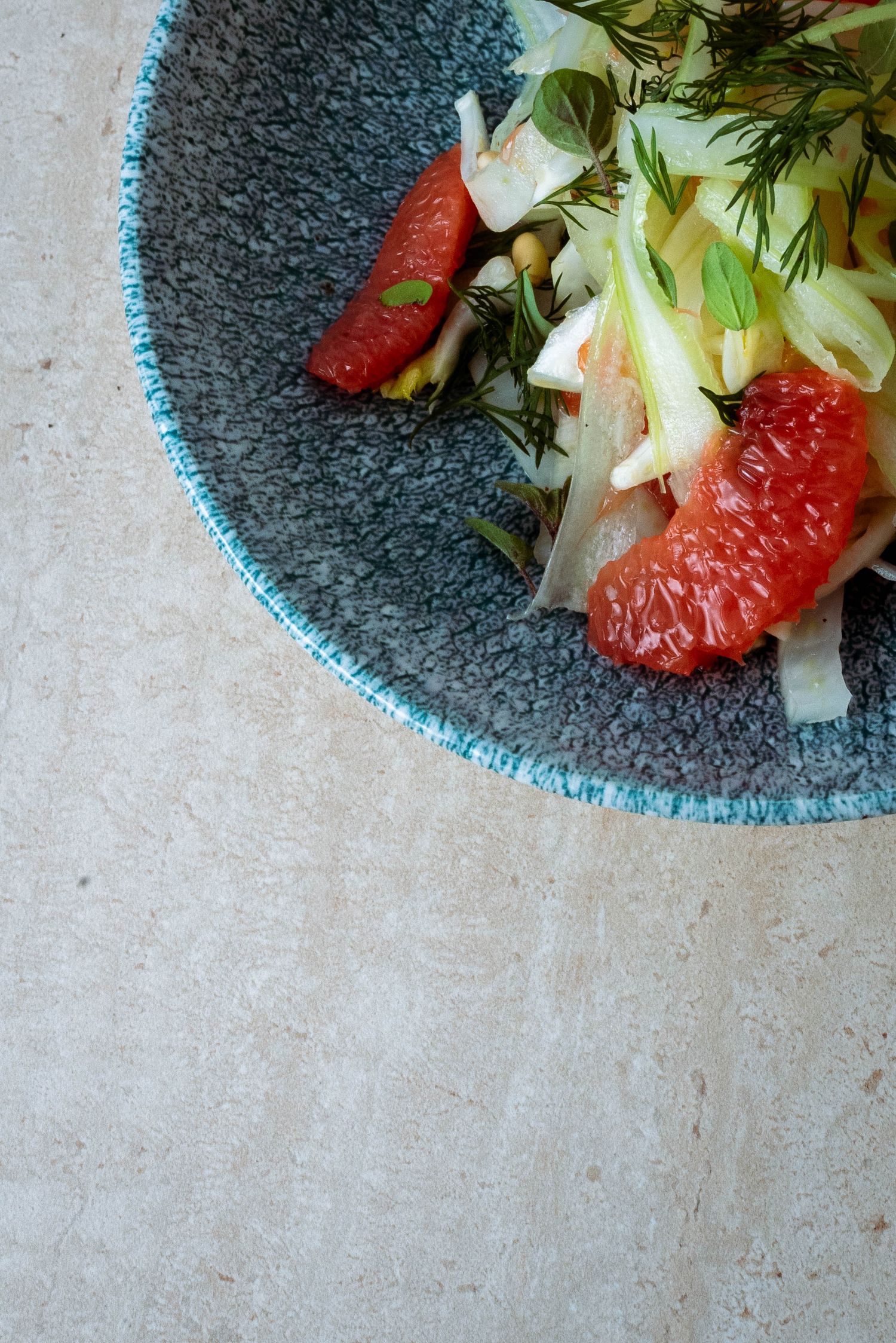 Fish Mediterranean salad, Cairns Restaurant, The Tone Curve