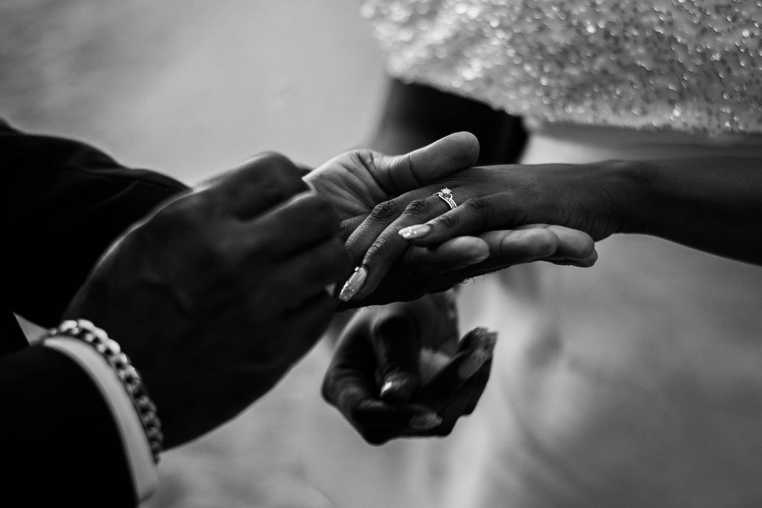 Bride and Groom, wedding bands, elopement cairns