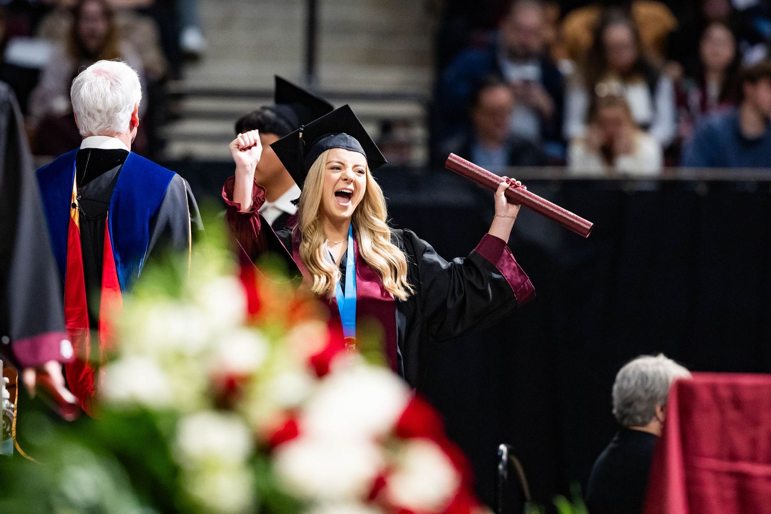 Texas A&M University Commencement Ceremony December 2024.