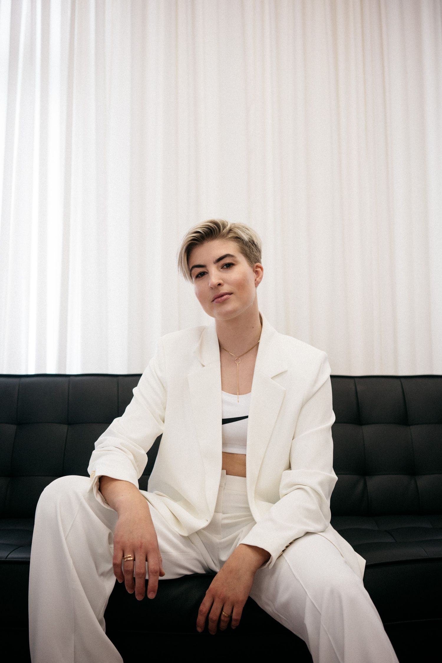 simple posing queer portrait Berlin
