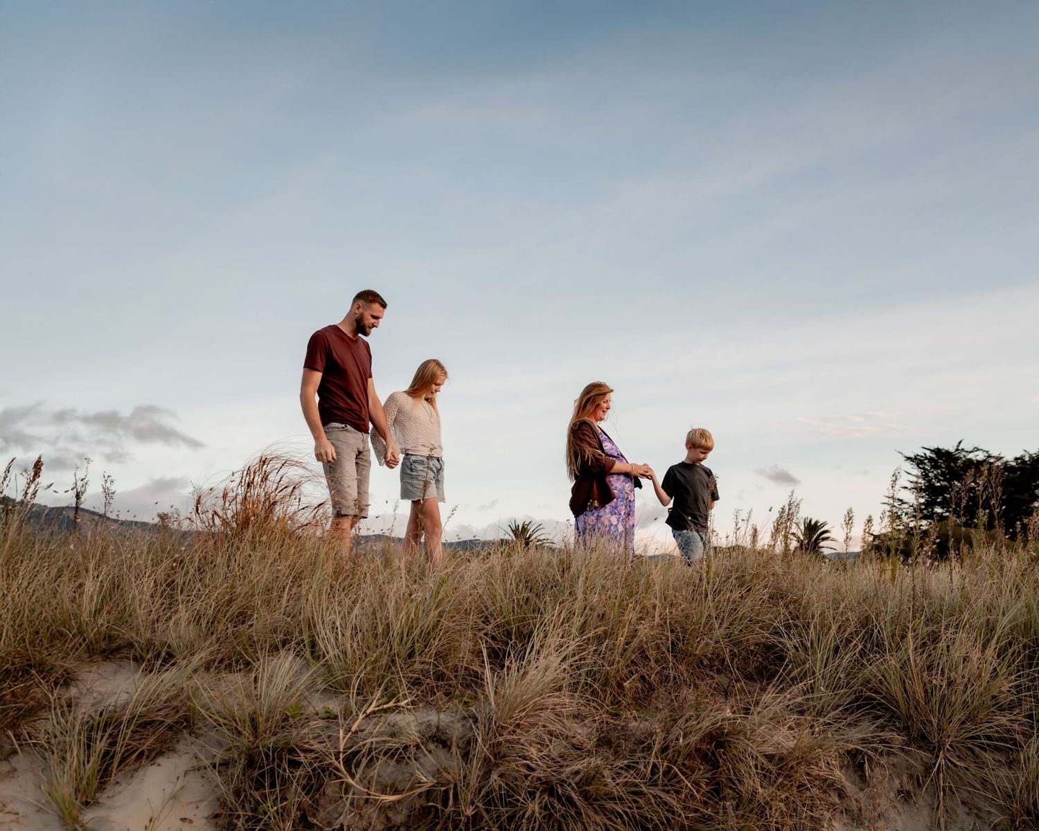 Natural family photography in Nelson NZ