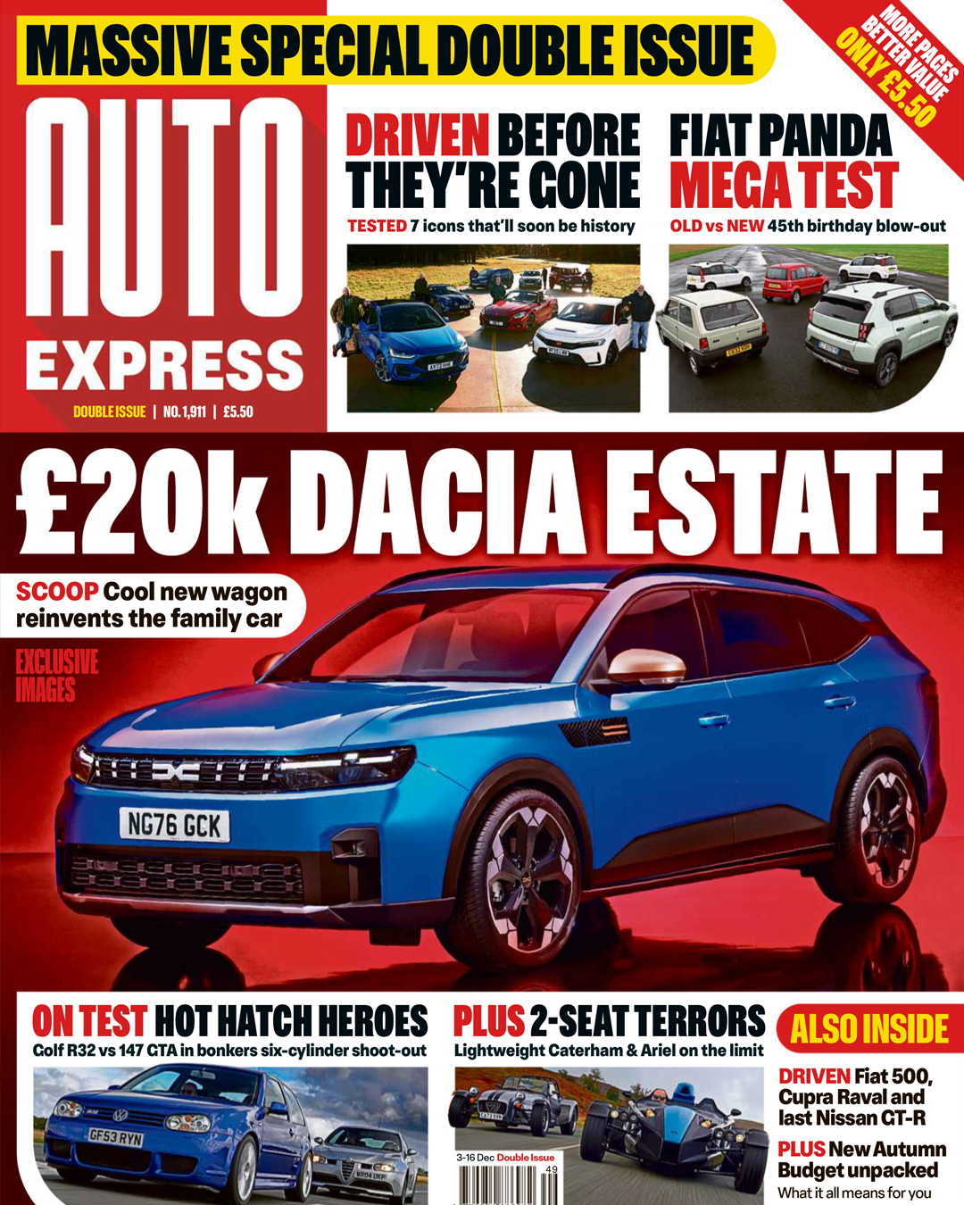 Collection of car magazine covers featuring various vehicle models and automotive news headlines.