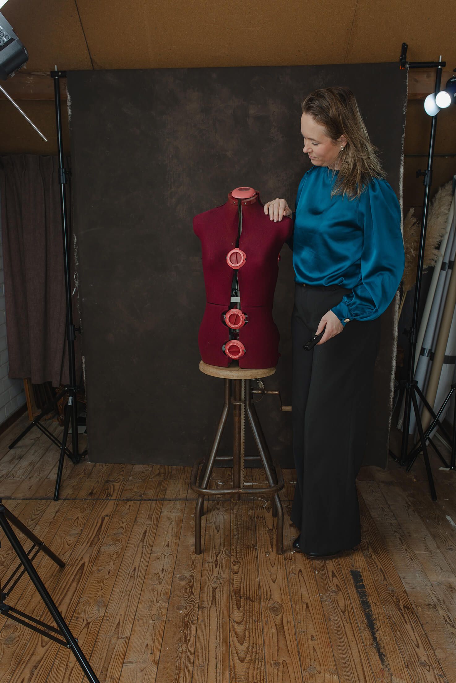 Een van de foto's waarmee het conceptuele zelfportret mee is samengesteld