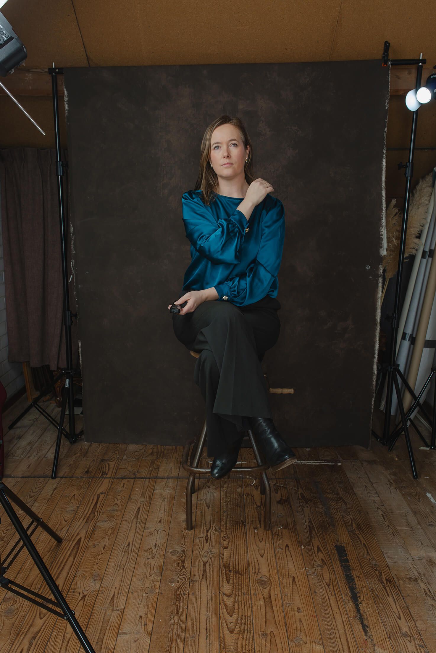 Een van de foto's waarmee het conceptuele zelfportret mee is samengesteld