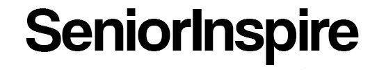 Modern logo design featuring the text 'SeniorInspire' in a sleek font.
