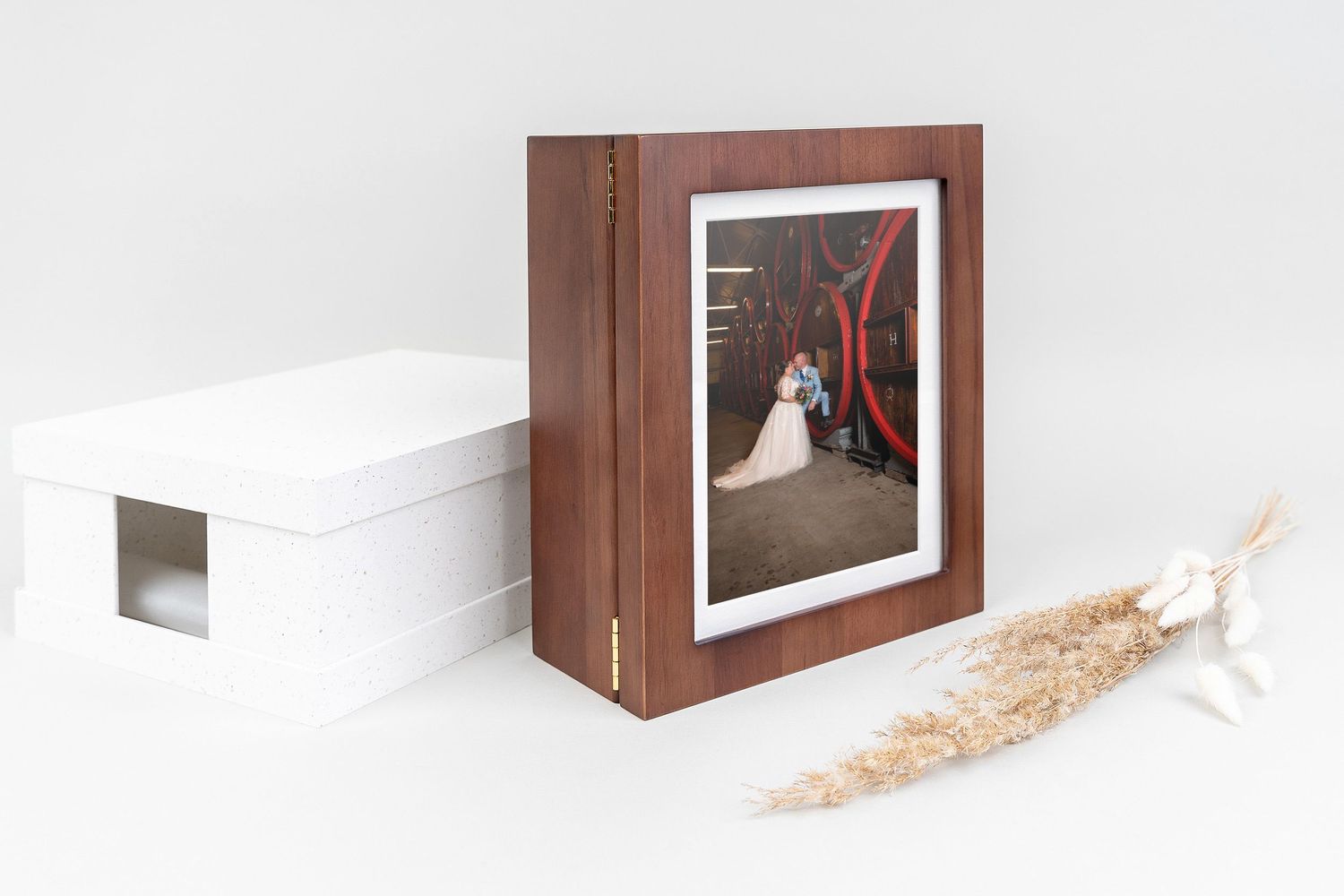 Fotoproducten, fotoalbums, fotoboeken, wanddecoratie, halle