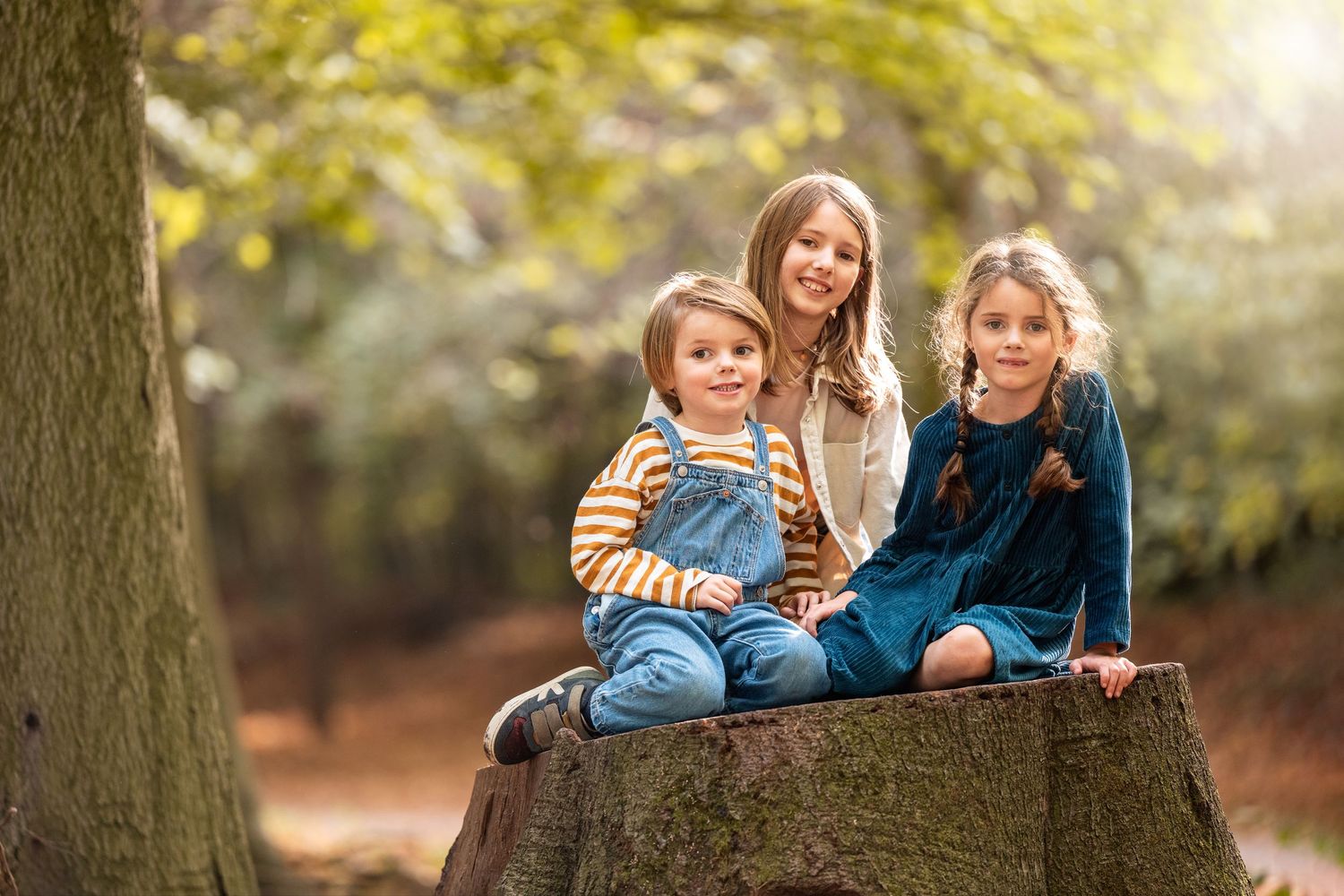 Familie, kinderen, portret, fotoshoot op locatie, fotograaf Halle;