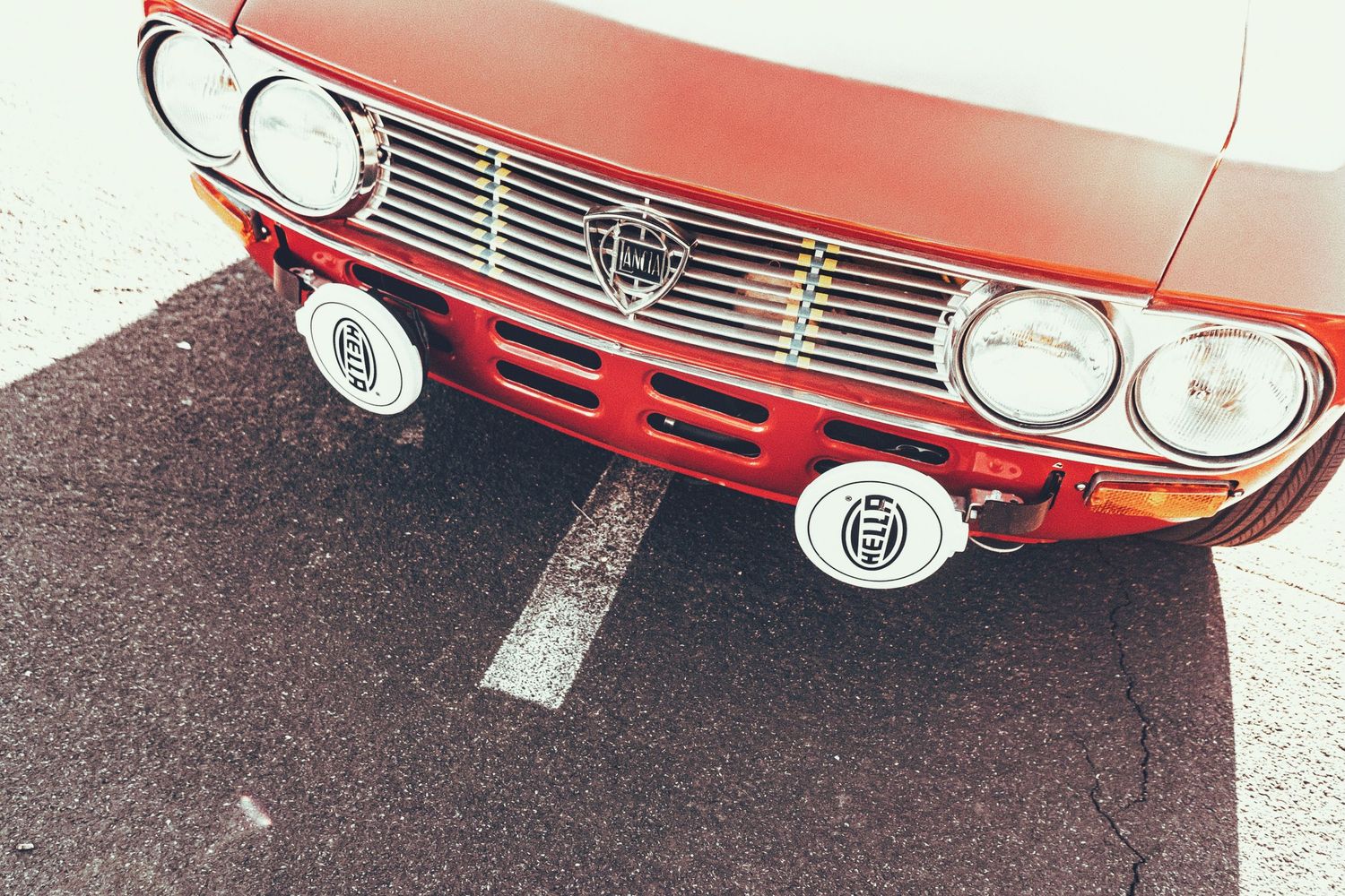 Lancia Fulvio at Breakfast Club Rally.